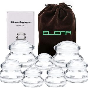 Coppette in silicone per coppettazione cinese 7pz.