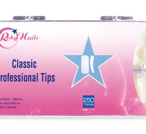 Tip classiche scalino alto Roby nails box 100/250 pz