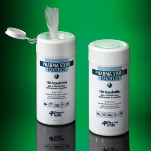 Fazzolettini disinfettanti per attrezzature 100 pz