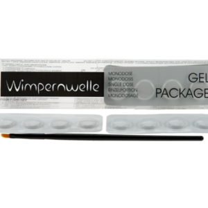 Kit perming lotion + fixing lotion Wimpernwelle , per laminazione e permanente 24 trattamenti monodose