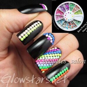 Borchie rotonde colori fluo