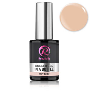 Gel in a bottle SOFT BEIGE Roby Nails