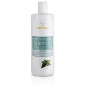 Olio da massaggio mentolo-guaranà 500ml