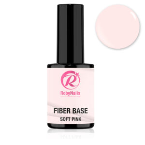 Fiber base SOFT PINK Roby Nails