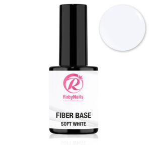 Fiber base SOFT WHITE Roby Nails
