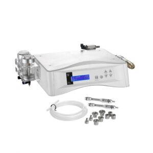 Microdermoabrasione combinata con punte di diamante e microcristalli