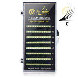 Ciuffetti volume 5D, curvatura C, spessore 0,10, misure singole/mix