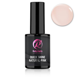 Quick shine natural pink top coat