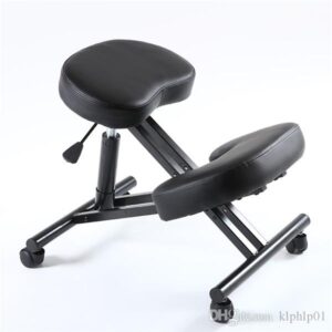 Sgabello ergonomico nero