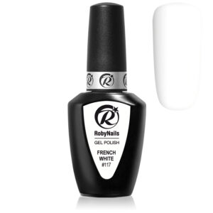 Semipermanente Roby Nails FRENCH WHITE 117