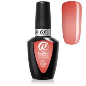 Semipermanente Roby Nails RED GLASS effetto vetro 624