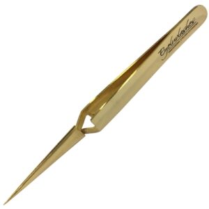 Pinzetta inversa a X oro